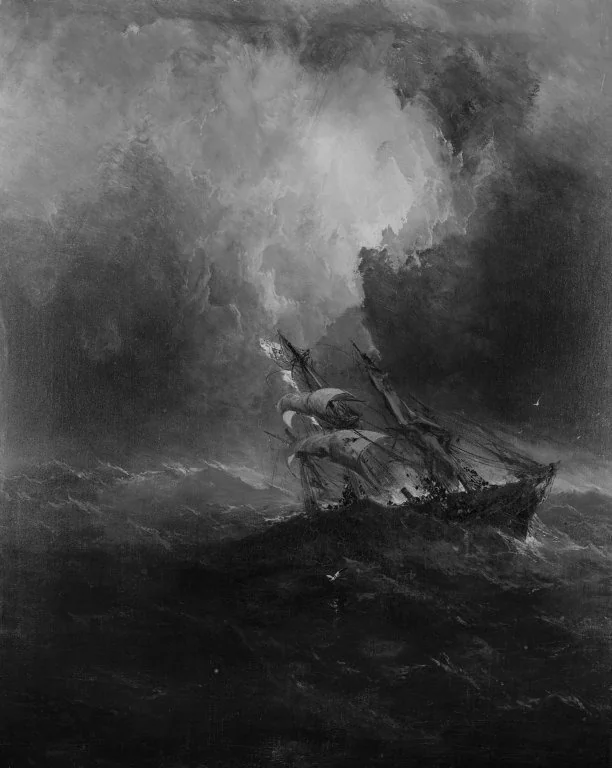 Foundering, detail