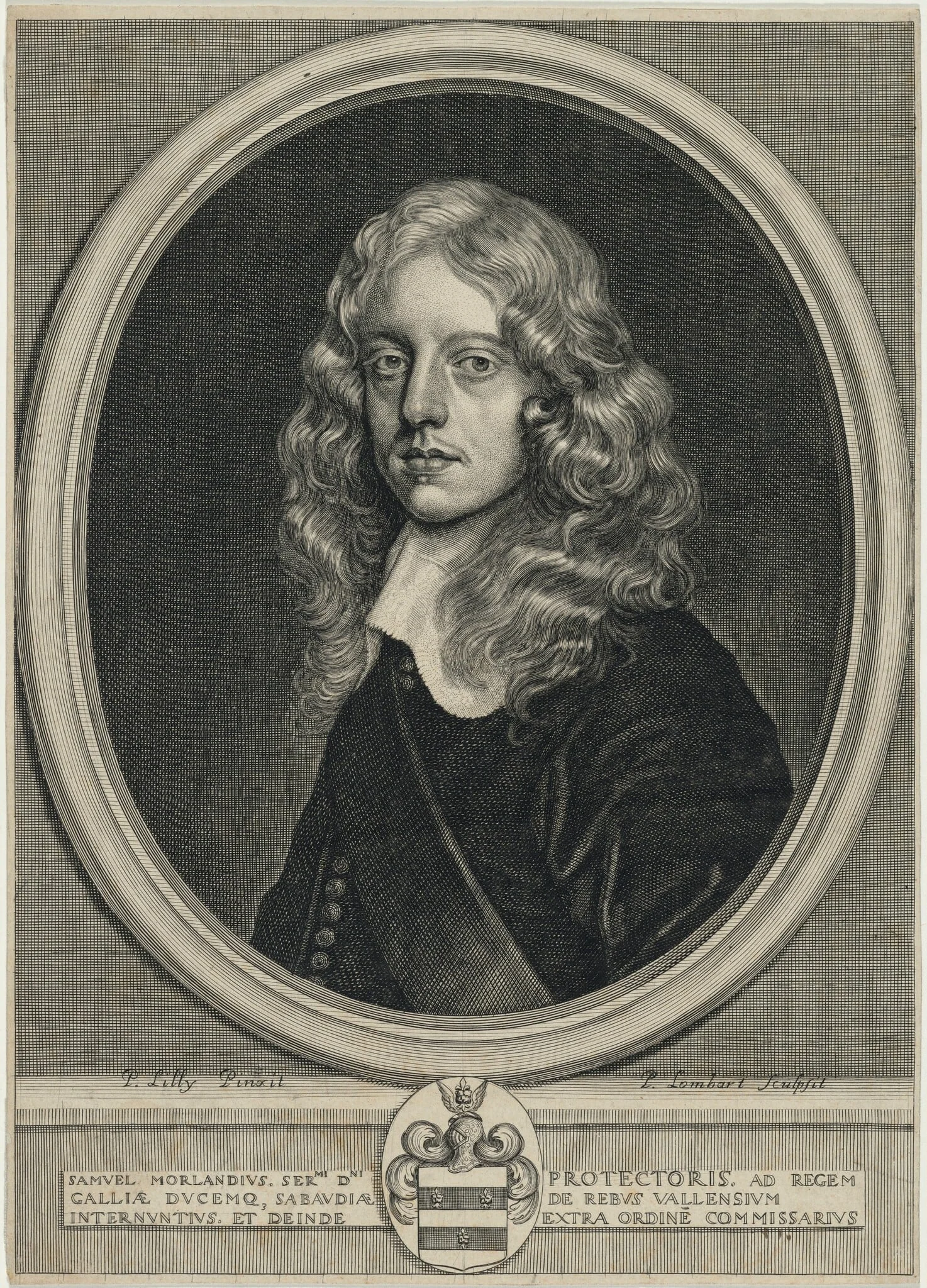 Sir Samuel Morland, Diplomatist and Inventor, detail