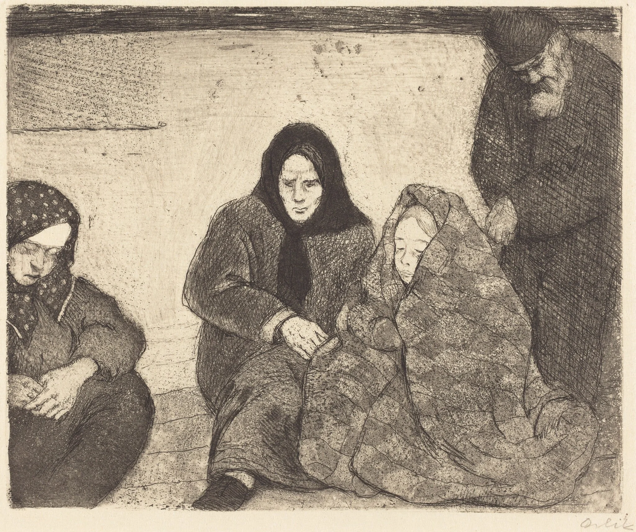 Emigrants, detail