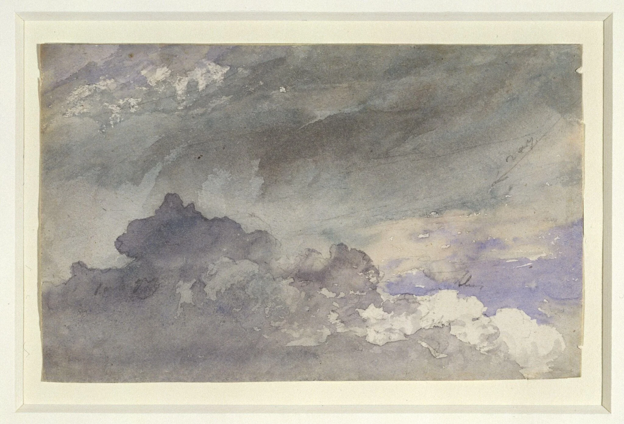Cloud study, detail