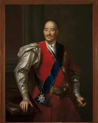 Portrait of Franciszek Salezy Potocki (d. 1772), voivode of Kiev, by Marcello Bacciarelli, oil, 1781