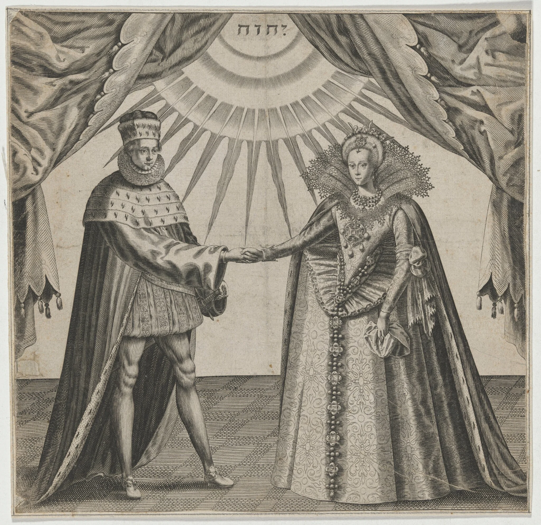 Betrothal of Princess Elizabeth and Frederic V, Elector Palatine, detail
