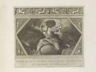 The Deluge, by Girolamo Carattoni, 1850