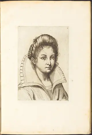 Print from Drawing Book, by Luca Ciamberlano, ink, 1615