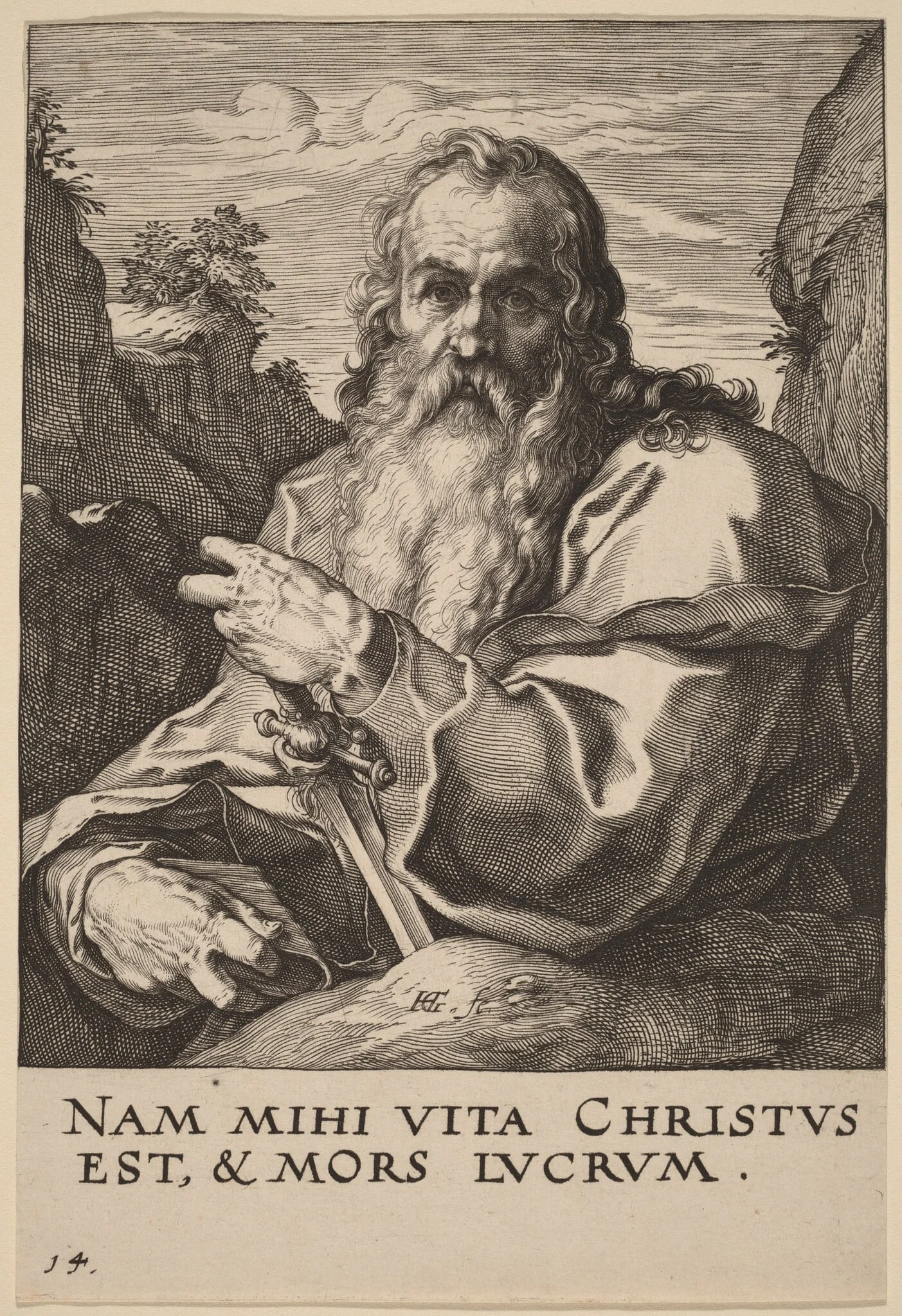 Saint Paul, detail