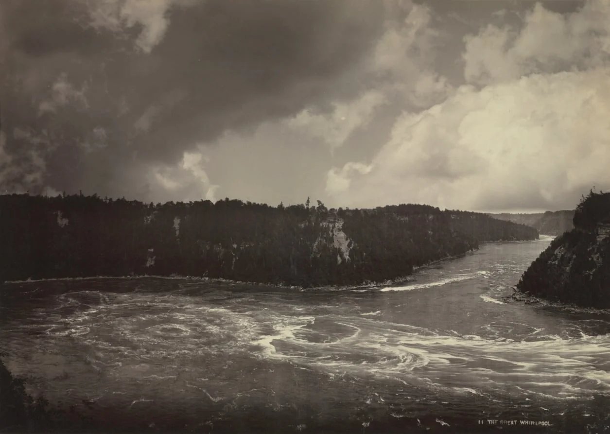 The Great Whirlpool, Niagara, detail