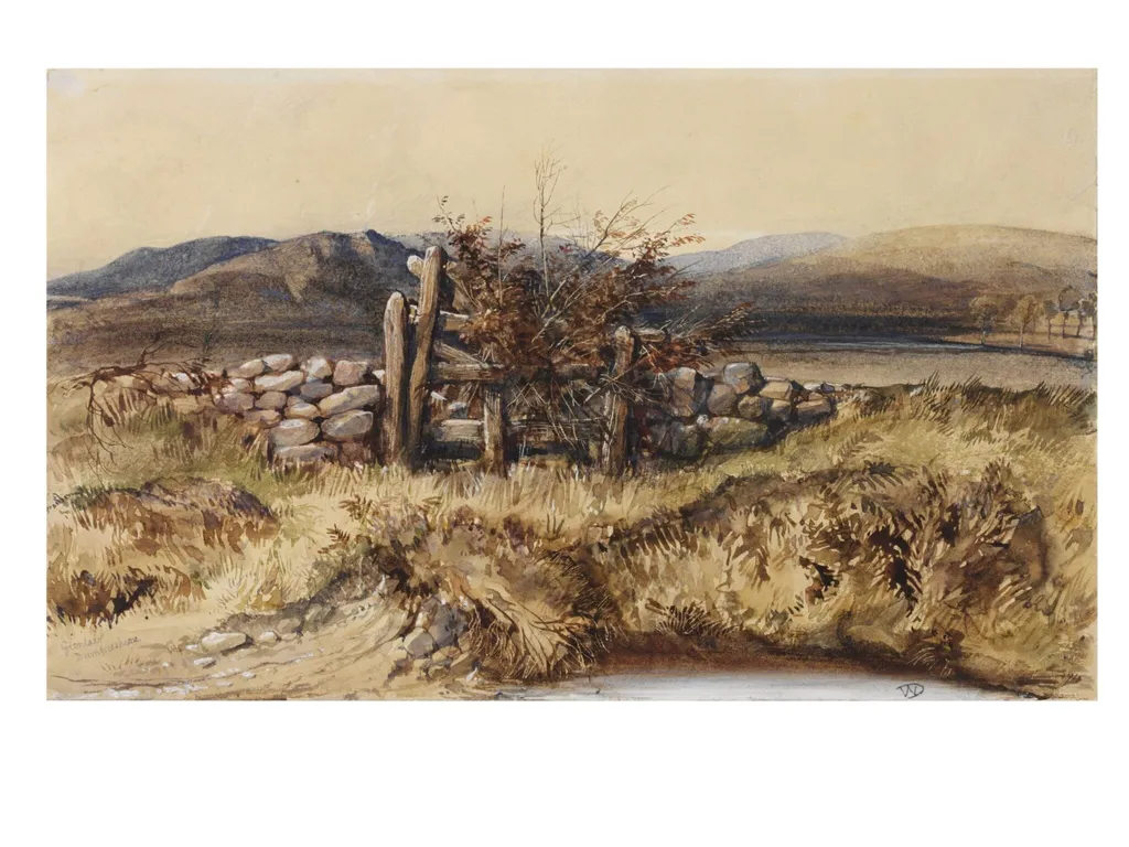 Glenlaer, Dumfriesshire, by William Dyce, watercolor