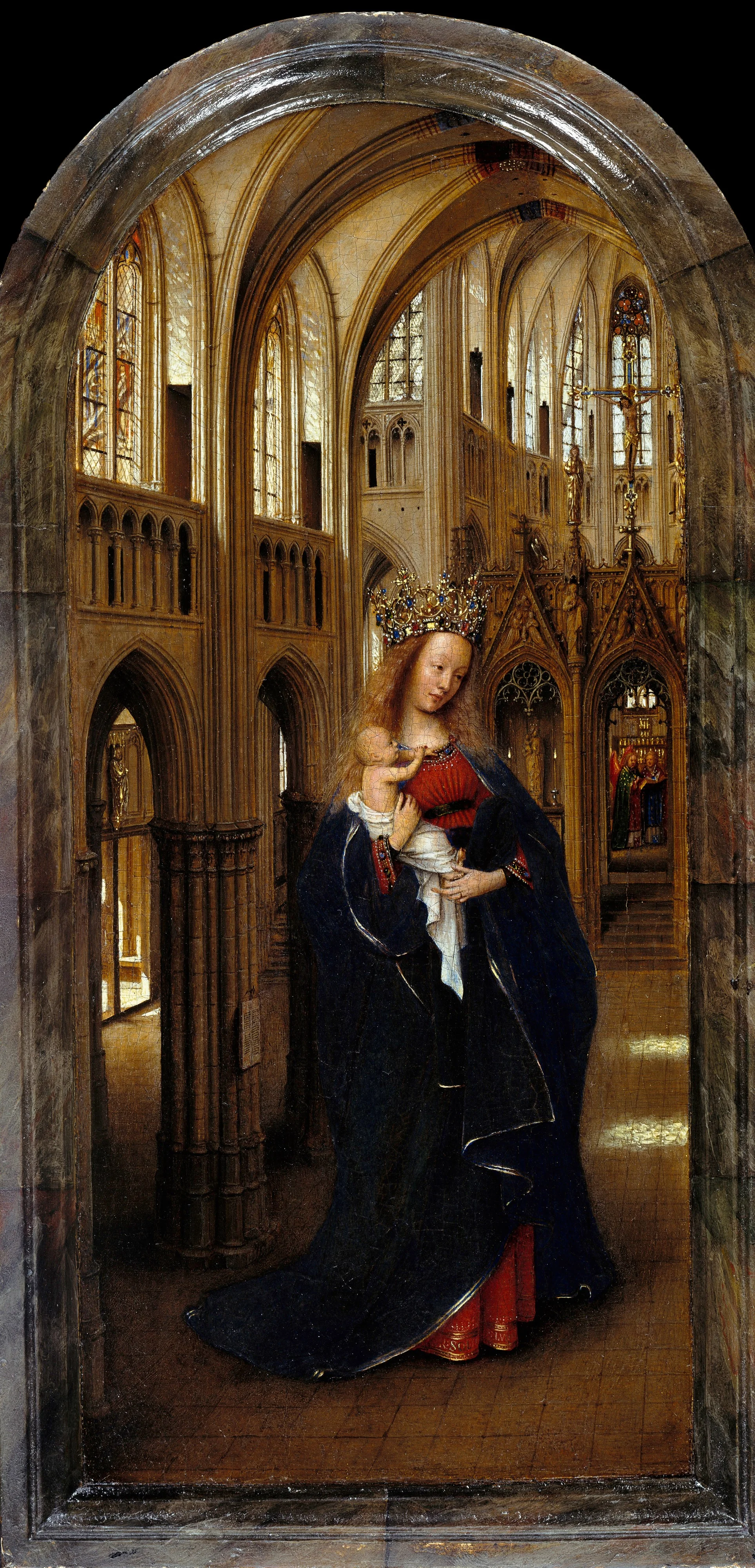 The Madonna in the Church, detail