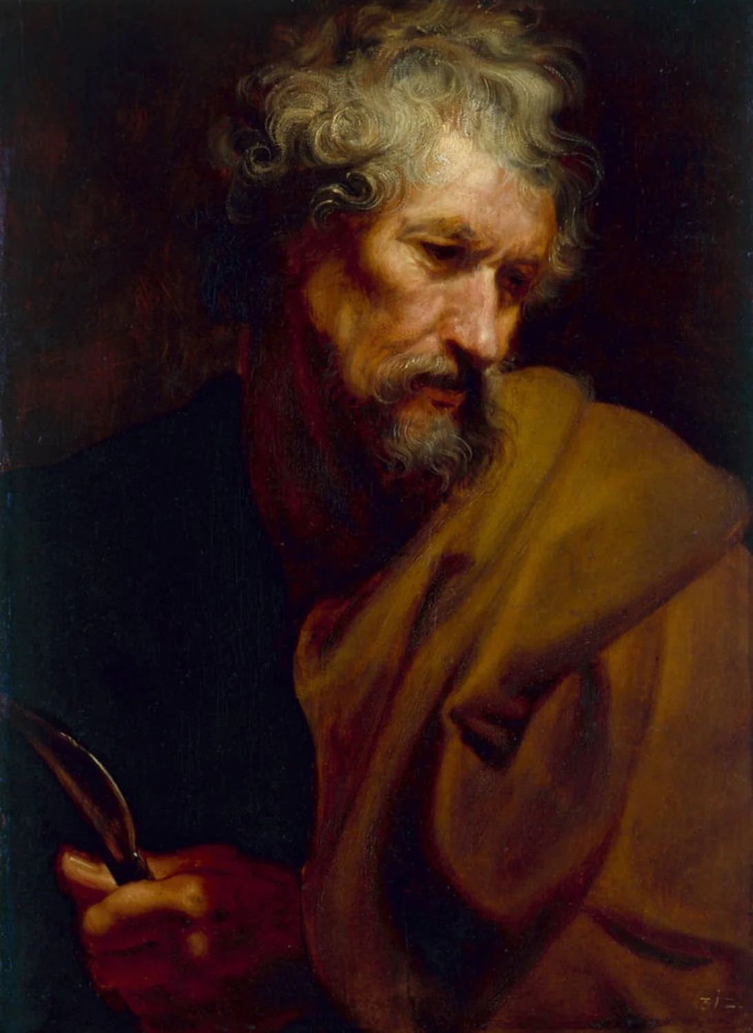 The Apostle Bartholomew, detail