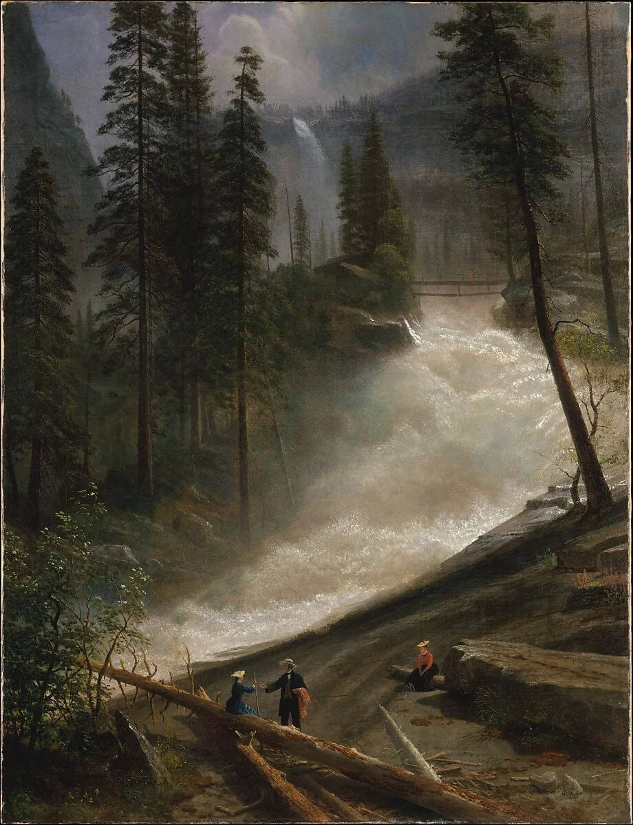 Nevada Falls, Yosemite, detail