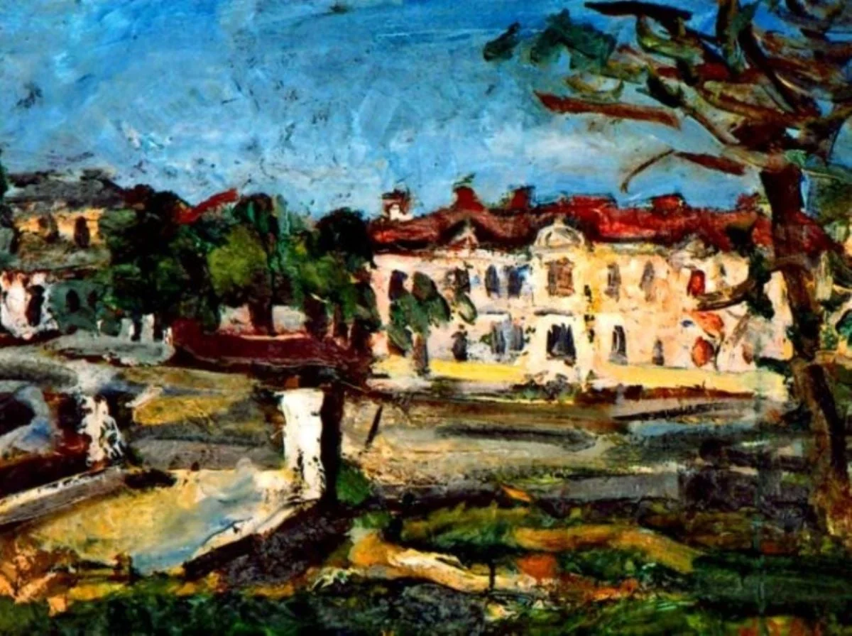 Peisaj, detail
