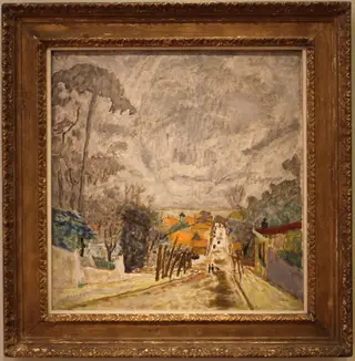 The Road to Nantes, by Pierre Bonnard, unspecified, 1929