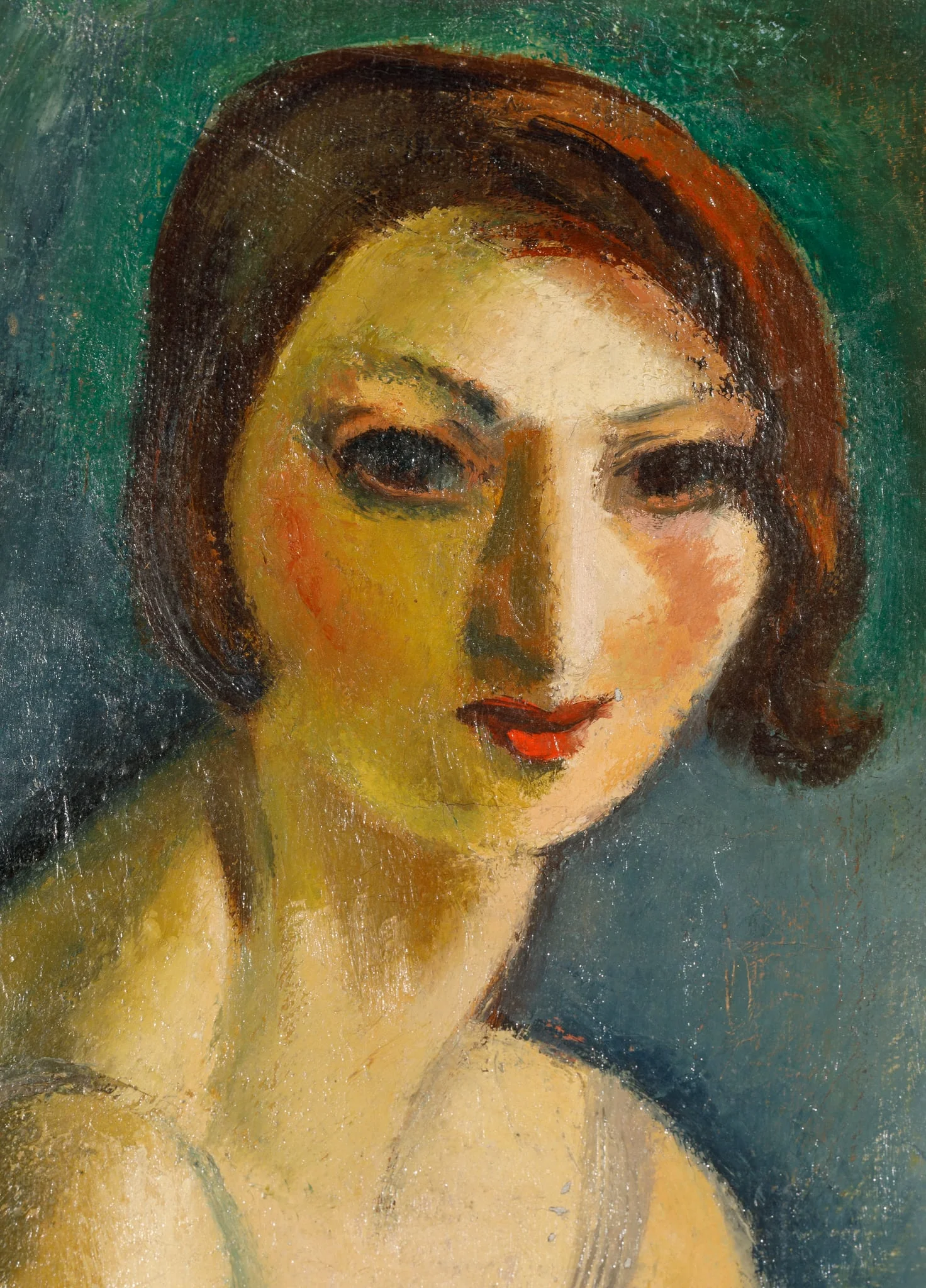 Portret de femeie, detail