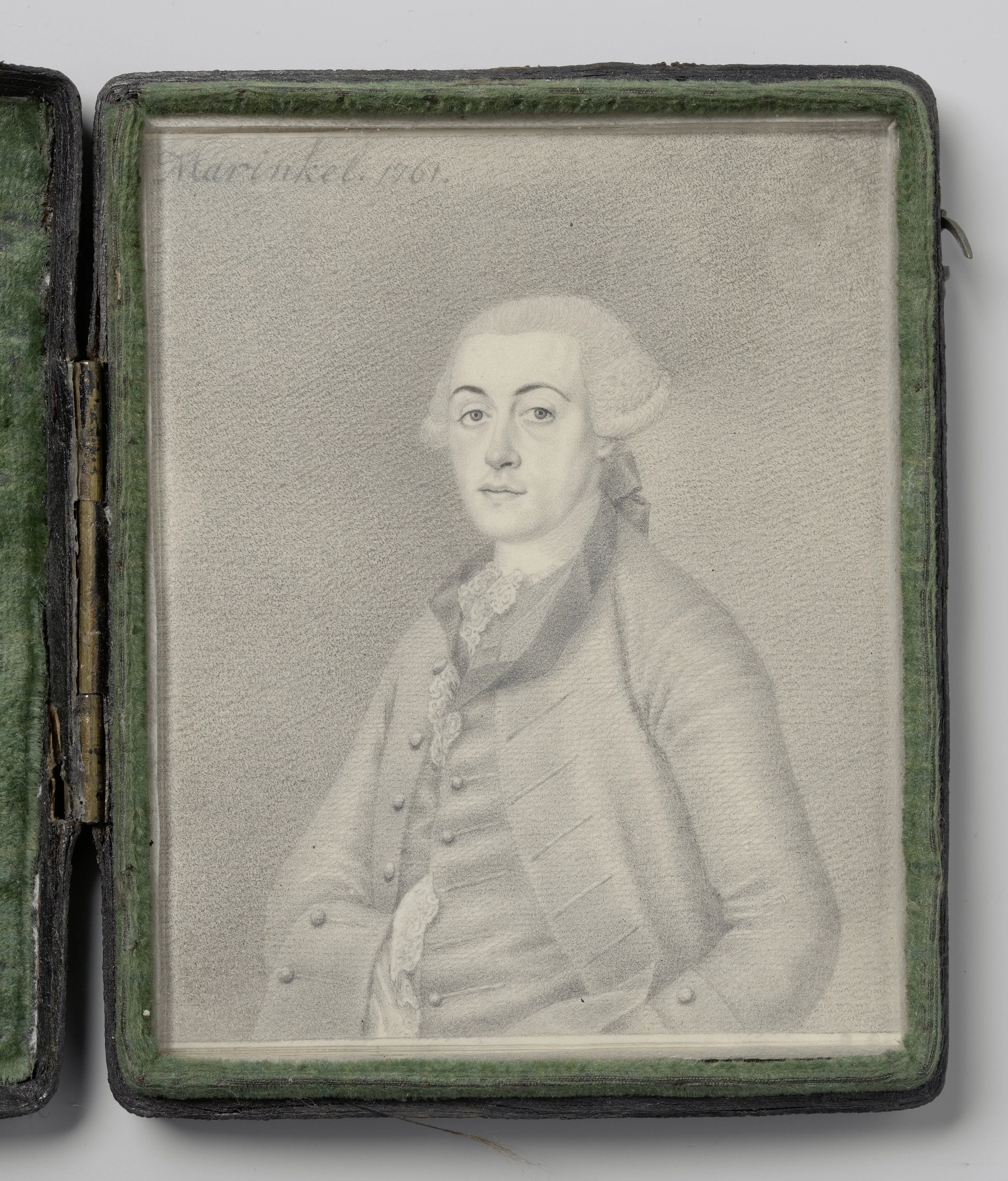 Portret van een man, detail