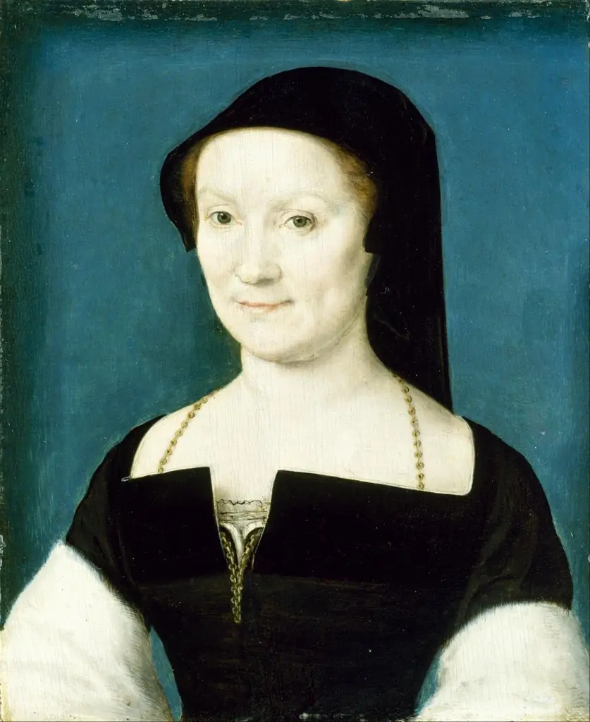 Isabeau de Savoie, Comtesse du Bouchage, by Corneille de Lyon, oil, 1550