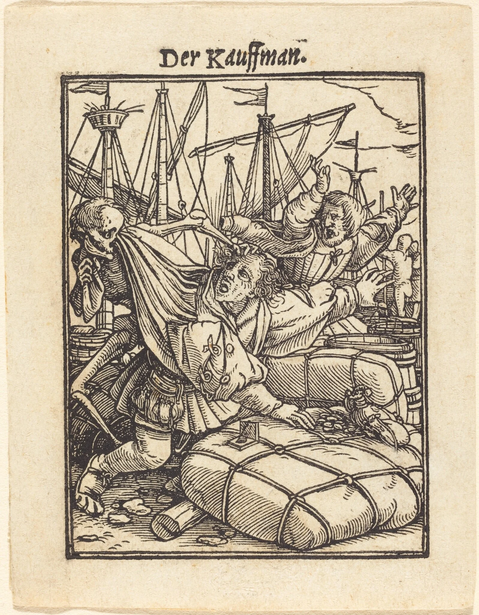 Der Kauffman (The Merchant), detail