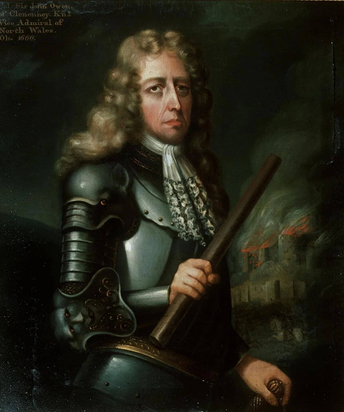 Colonel Sir John Owen of Clenenney, Knt, detail