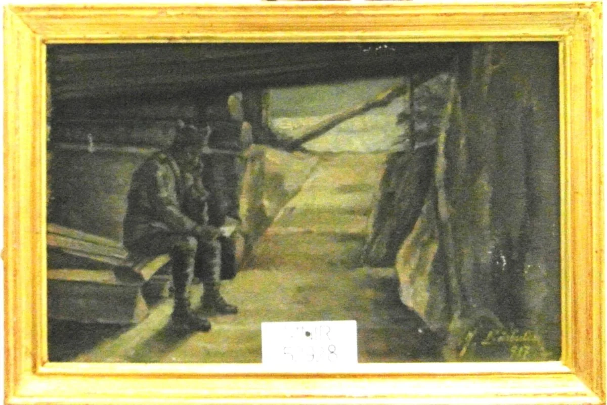 Scenă de război, detail