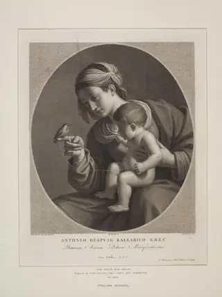 The Virgin and Child, by Pietro Bettelini
