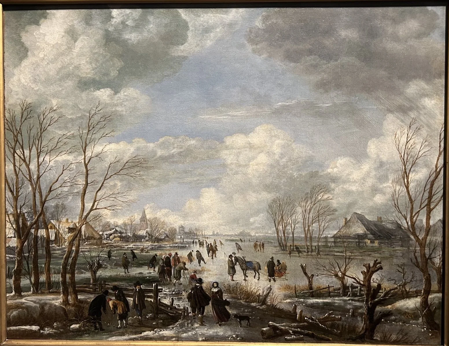 Winter pleasures, detail