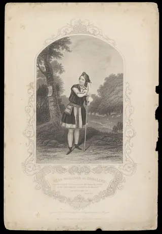 H Beard Print Collection, by John Jabez Edwin Mayall, 1800