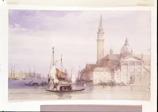 San Giorgio, Venice, by William Callow, watercolor, 1883