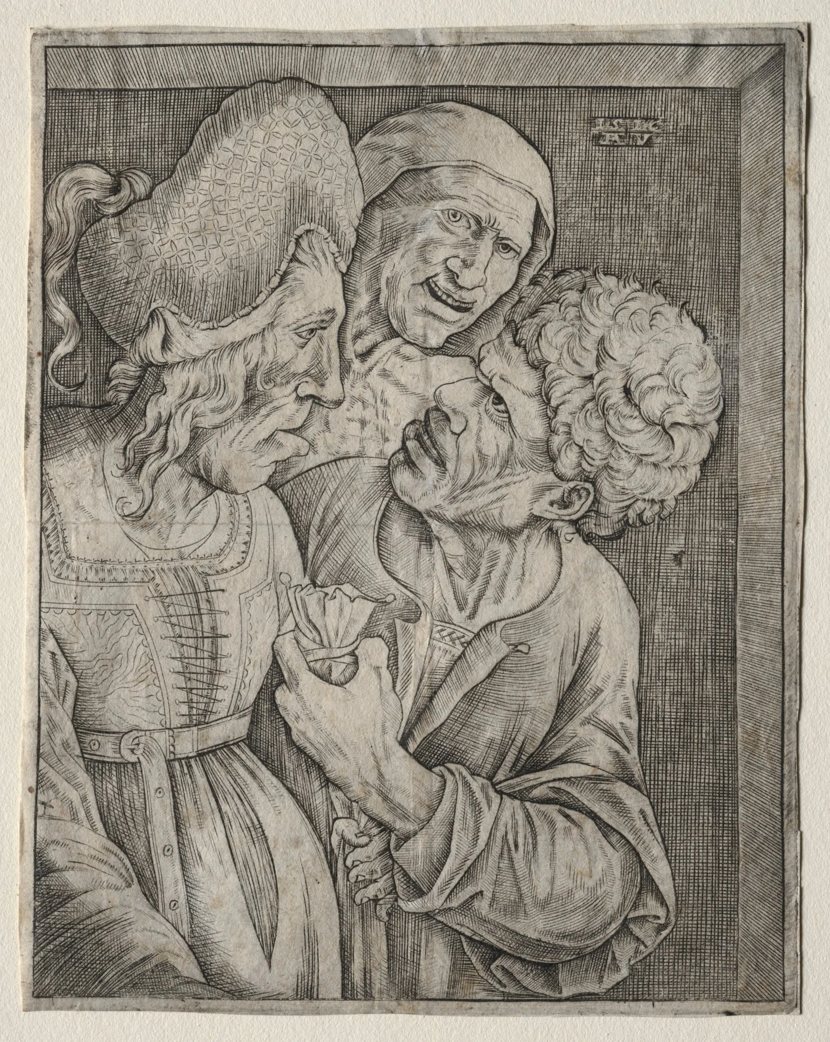 The Rich Old Woman, detail