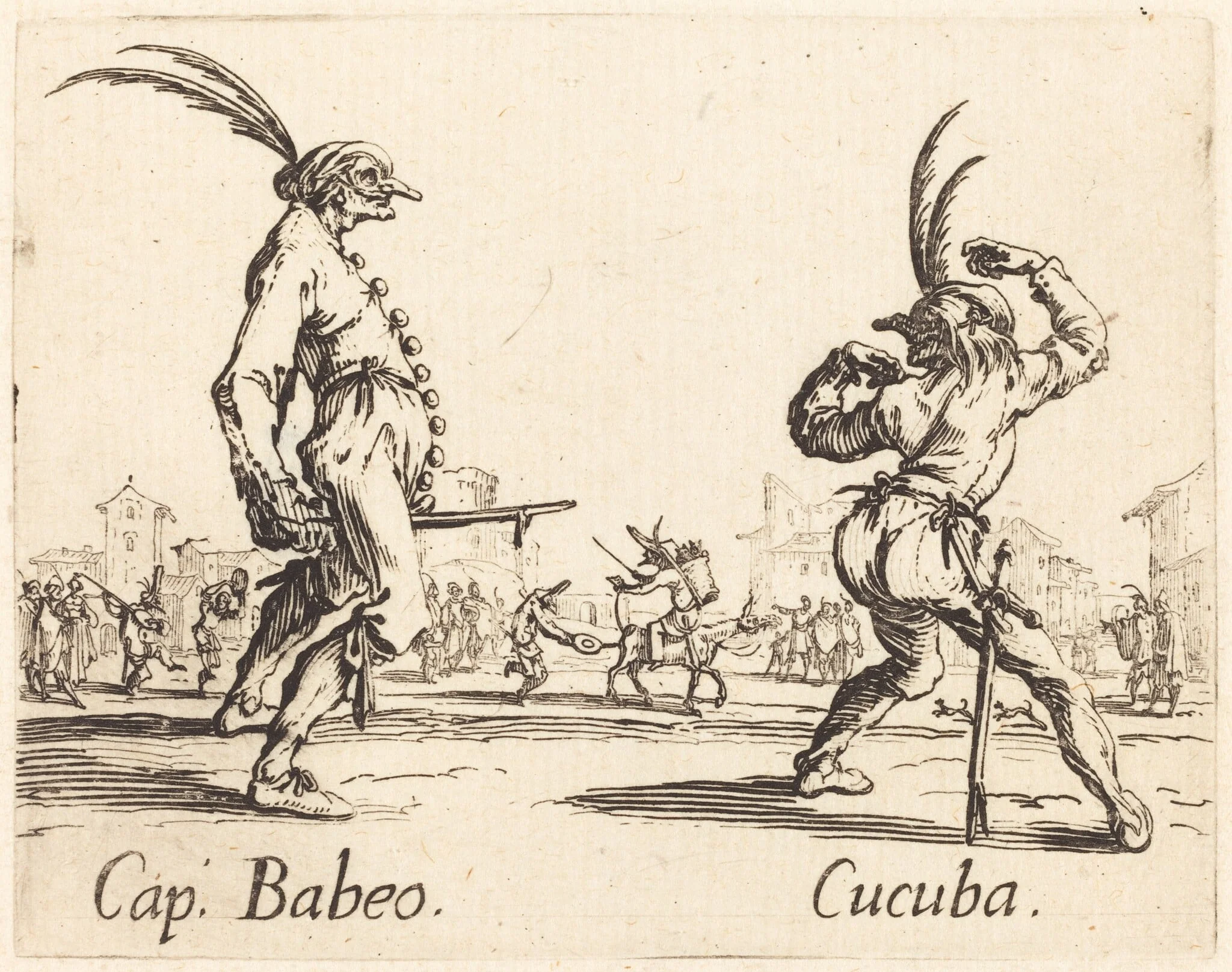Cap. Babeo and Cucuba, detail