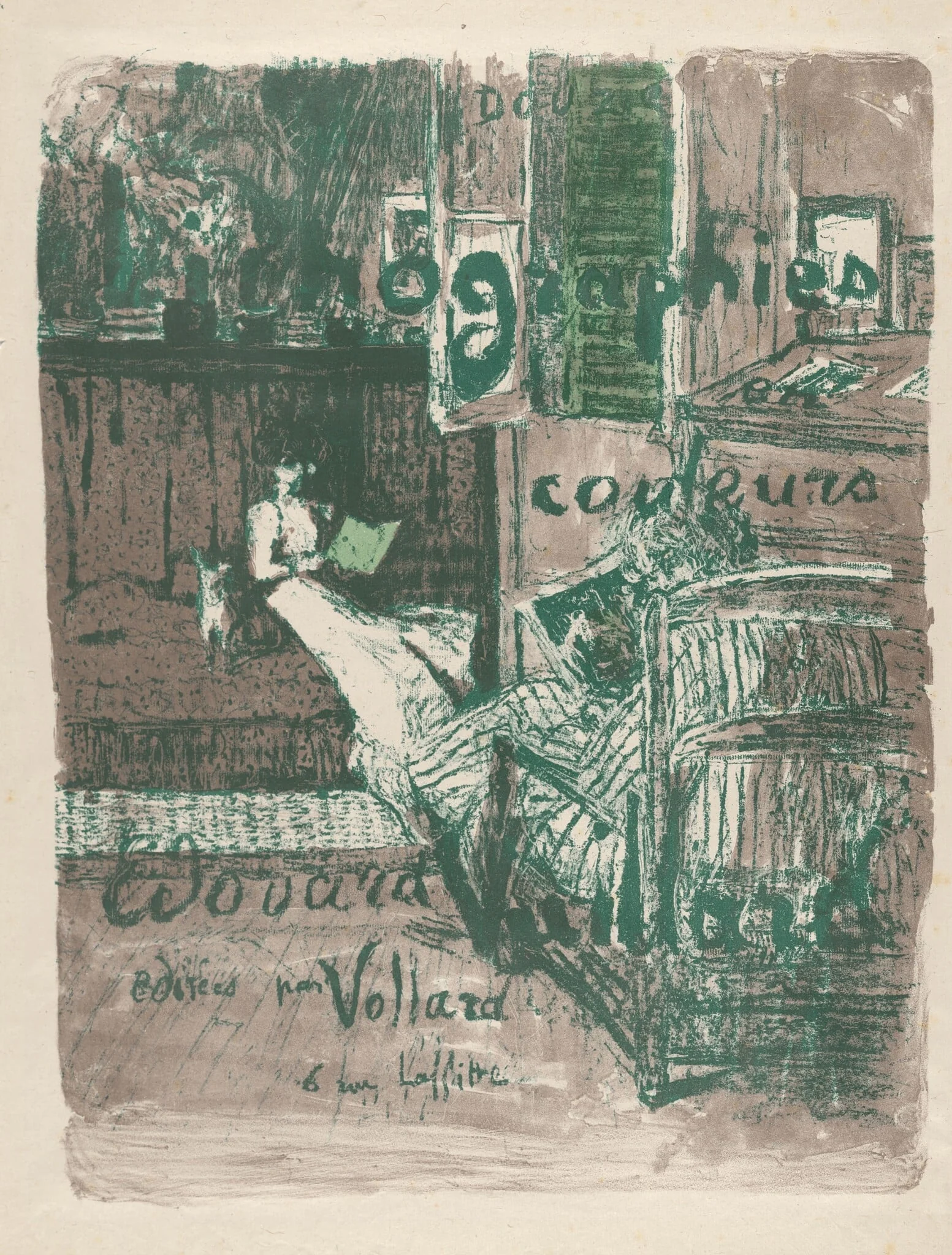 Cover for the Album "Paysages et intérieurs", detail