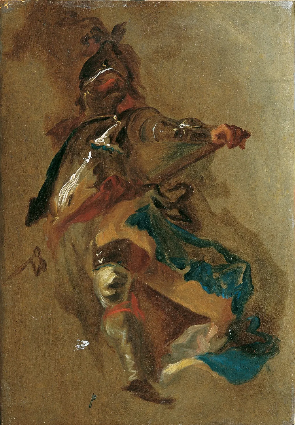 Standing Fieldman, by Franz Anton Maulbertsch, unspecified, 1758