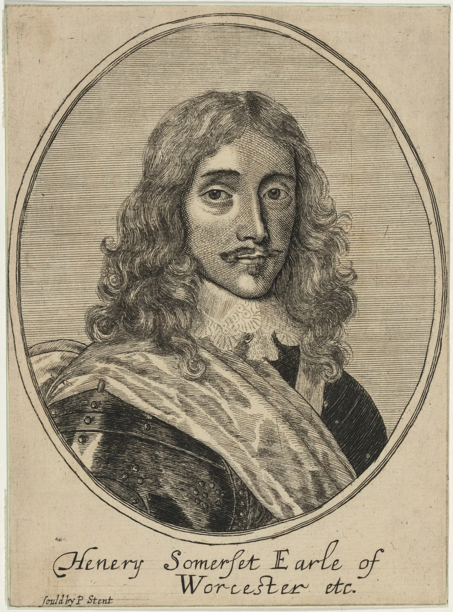 Henry Somerset, Earl of Worcester, First Dukeof Beaufort, detail
