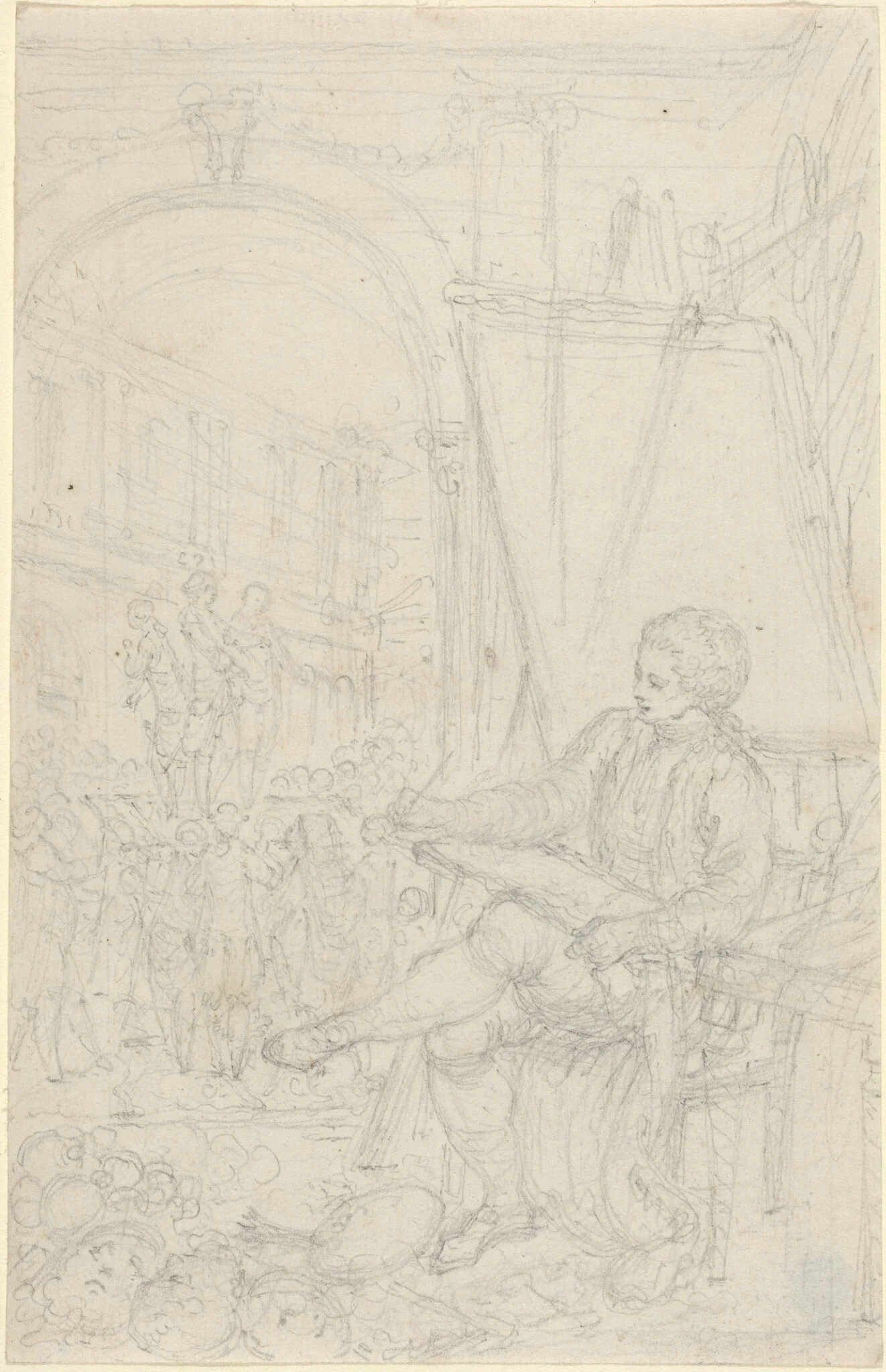 Self-Portrait, detail