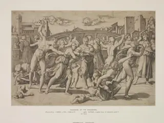 Massacre of the Innocents, by Jacob Binck, 1550