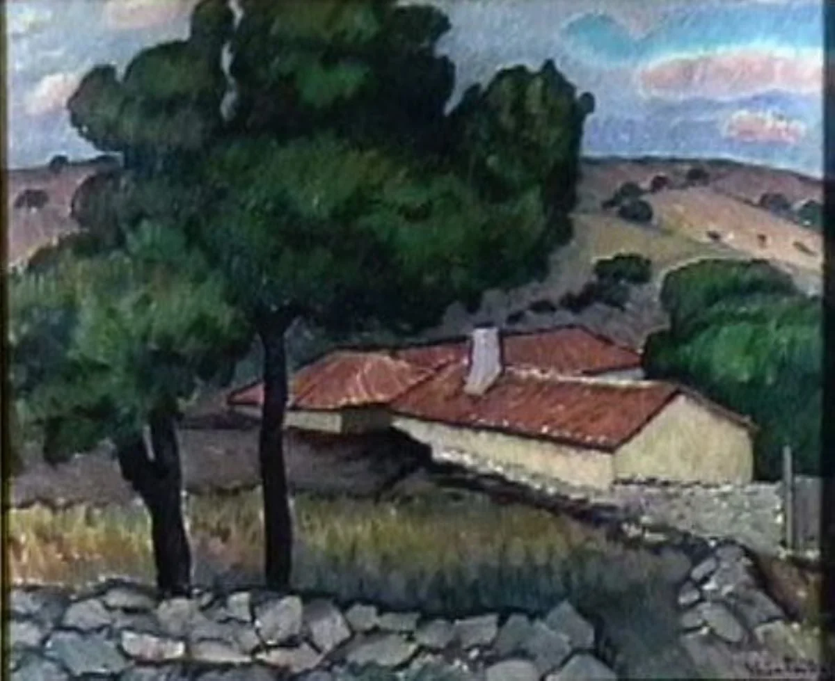 Peisaj - Balcic, detail