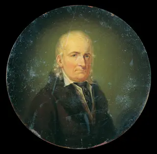 Josef Denk (?), by Josef Lambert Denk, oil, 1828