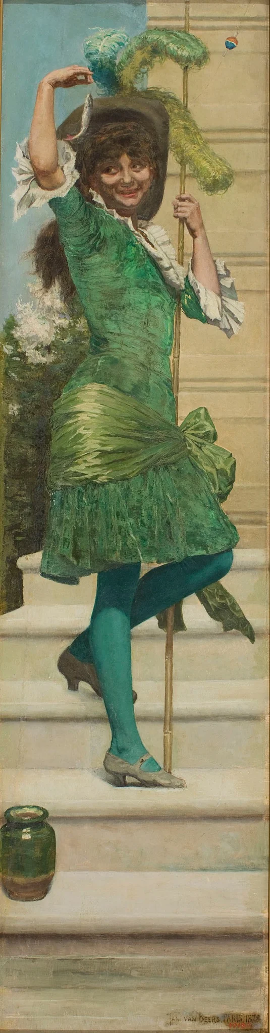 Fisherwoman, detail