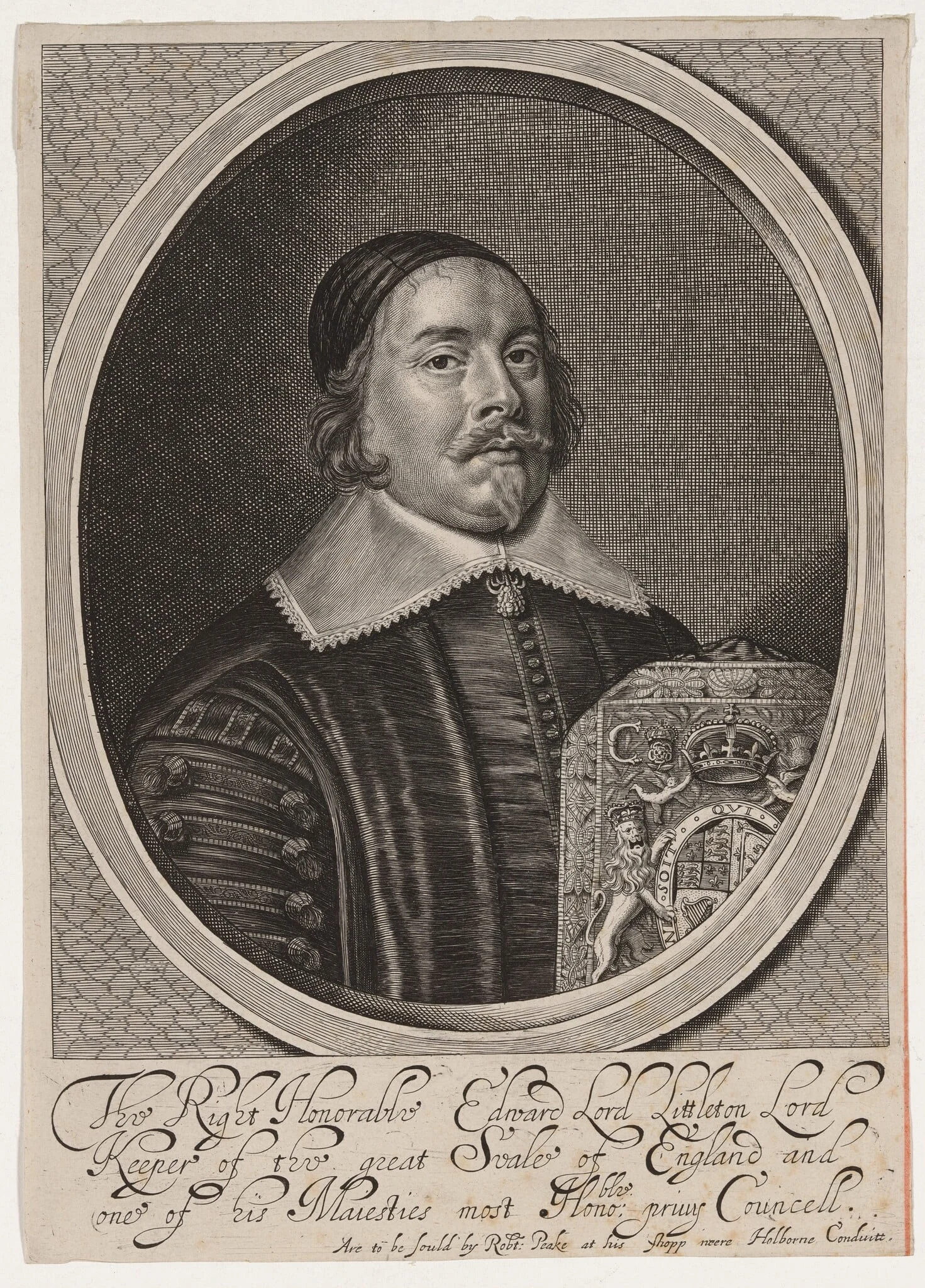 Edward, Lord Littleton, detail