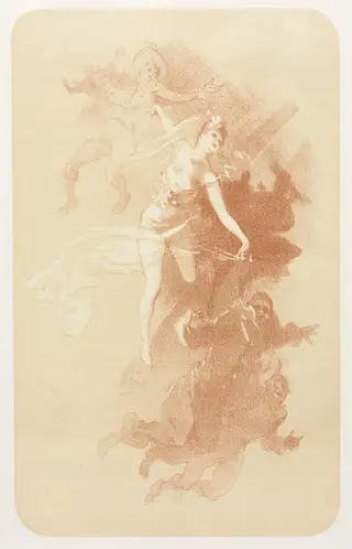 The Dance, by Jules Chéret, 1893