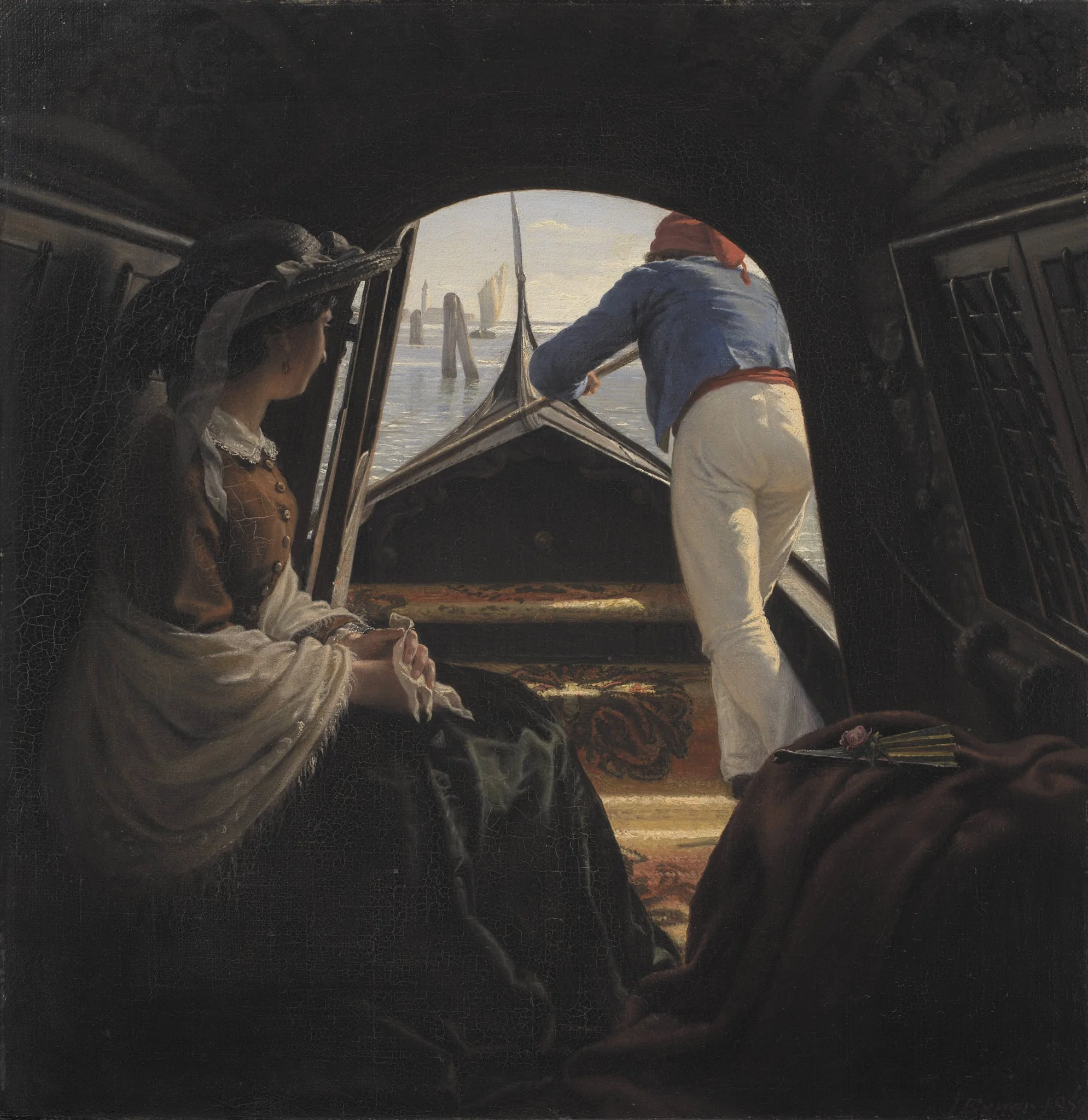 A Gondola, detail