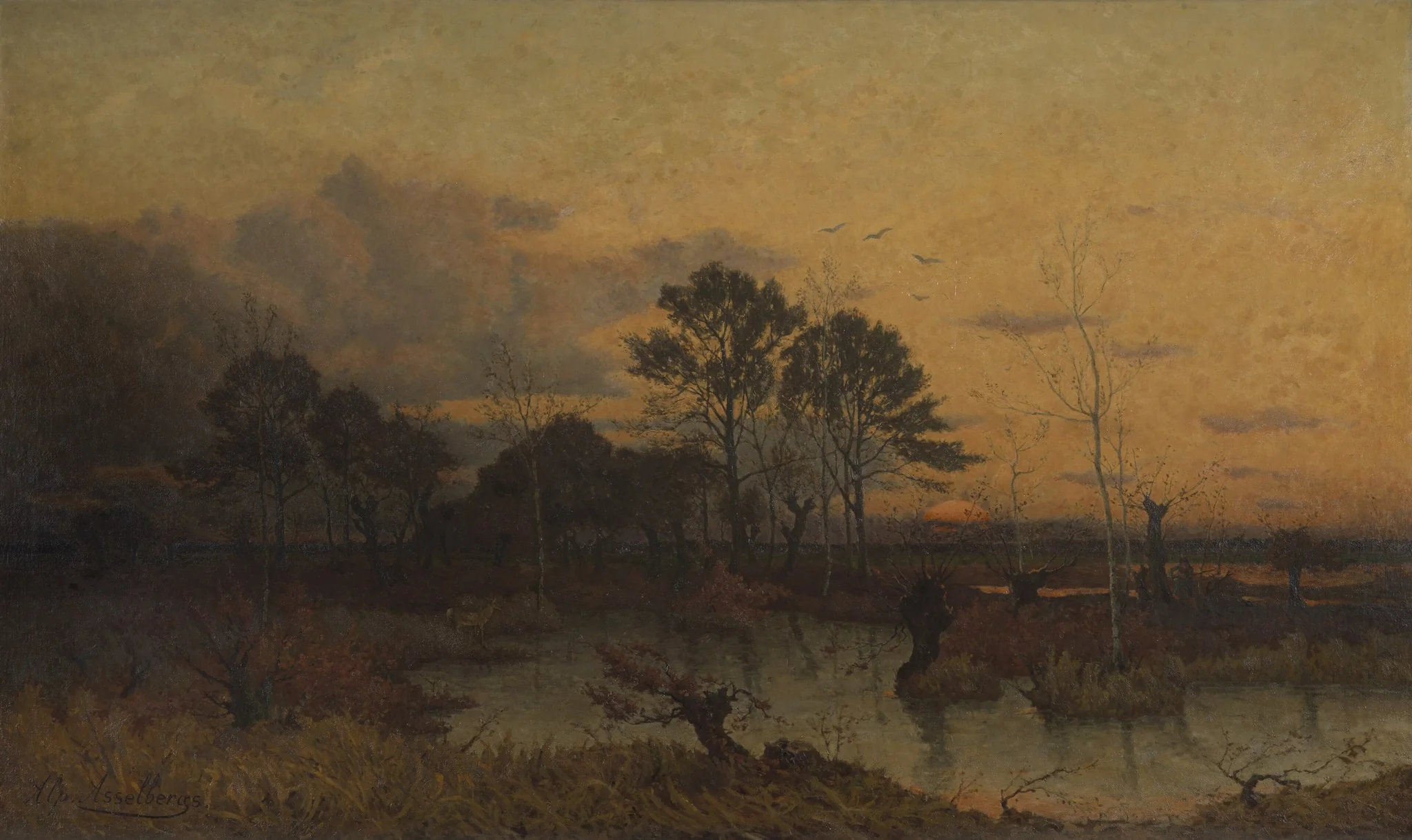 Fen in the Kempen, detail