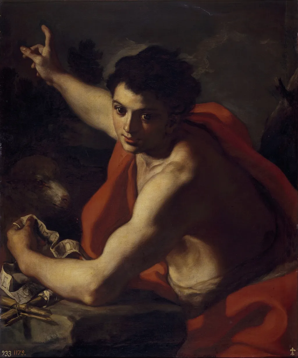 Saint John the Baptist, by Francesco Solimena, oil, 1730