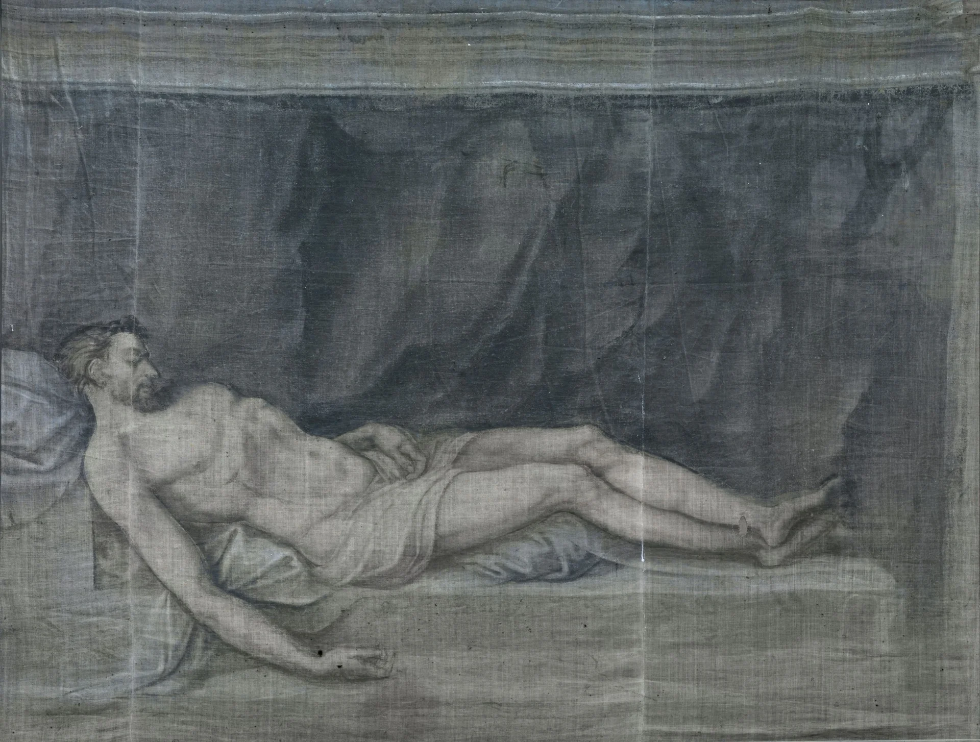 Cristo yacente, detail