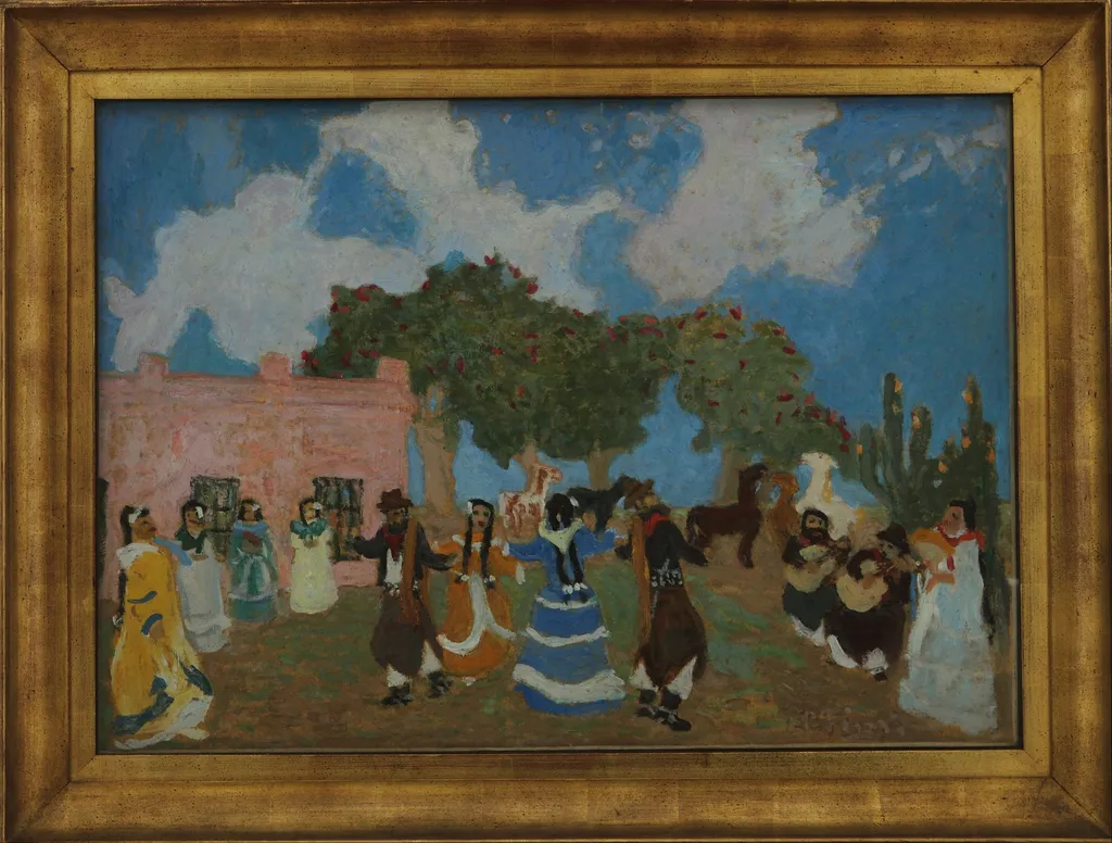 Pericón, by Pedro Figari, unspecified, 1500