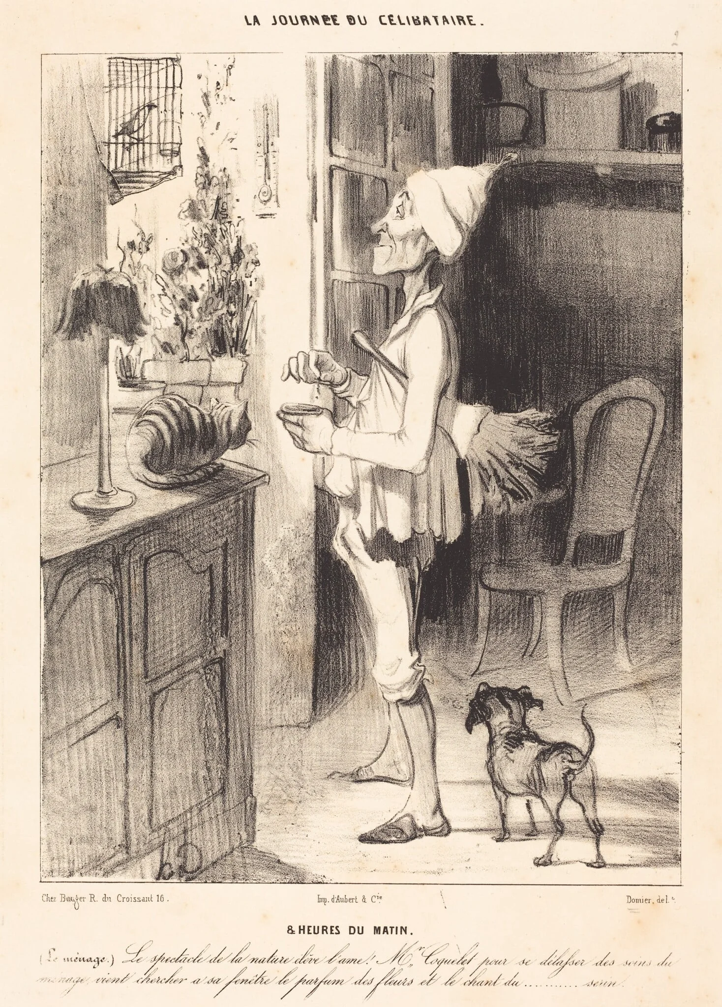 8 heures du matin, detail
