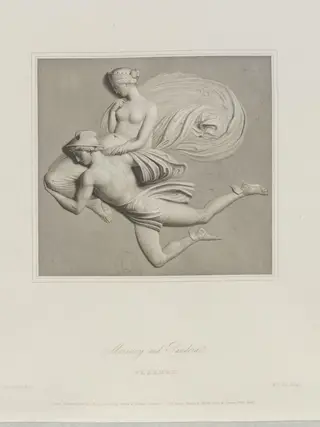 Mercury and Pandora, by William Thomas Fry