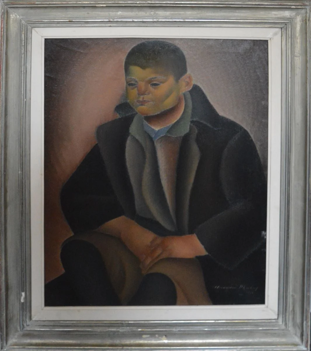 Portret (Alexandru, fiul artistului), detail