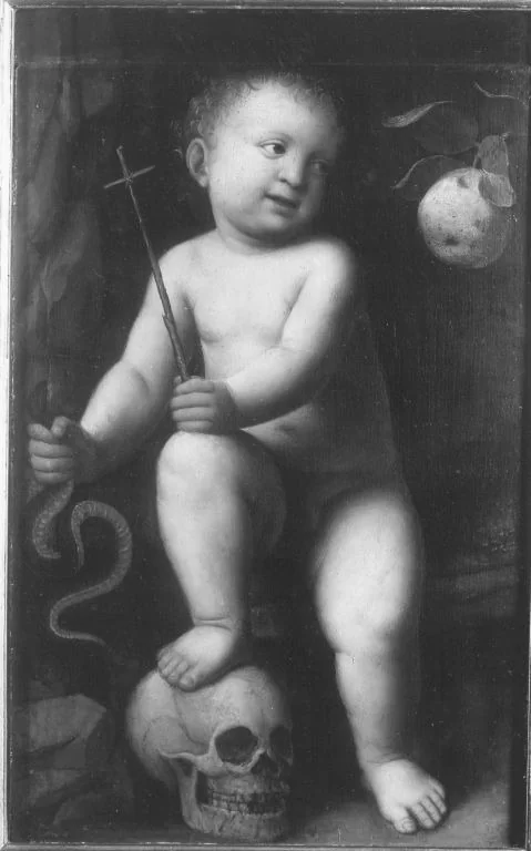 Jesuskind (Nachfolger), detail