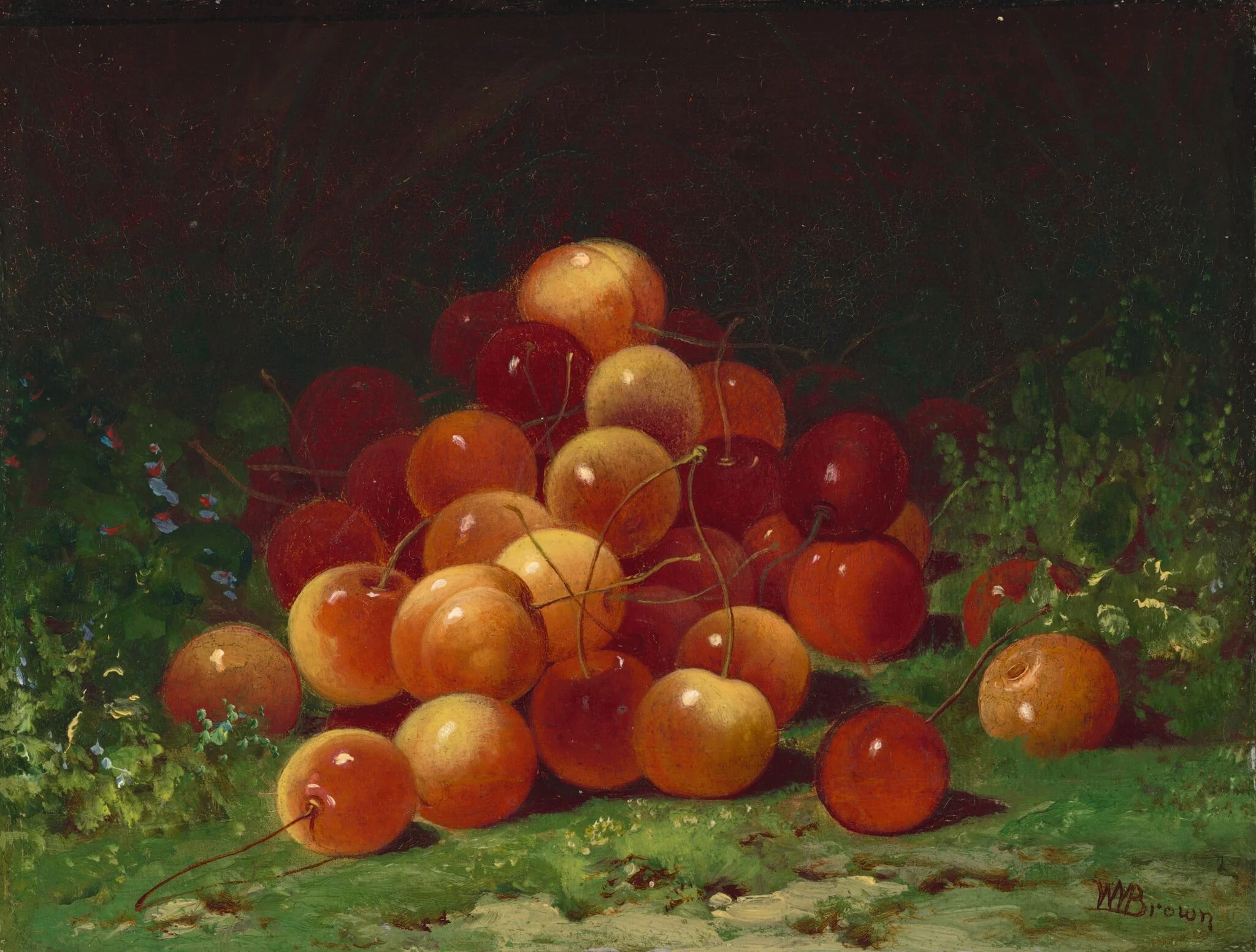 Mound of Cherries, detail
