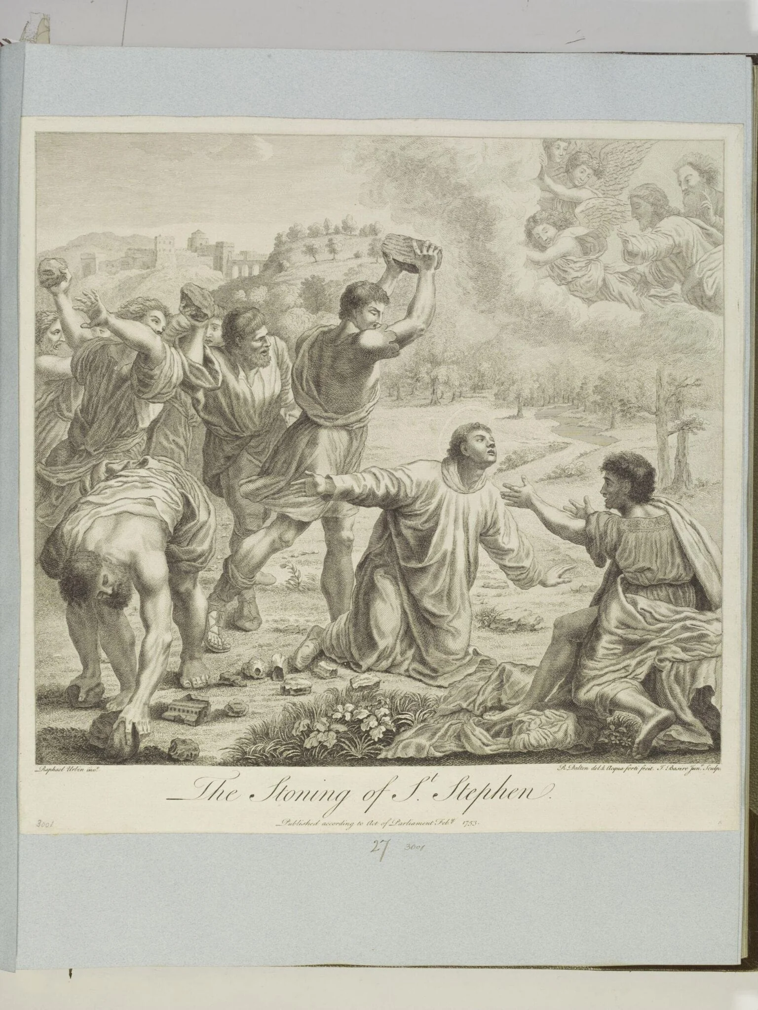 The Stoning of St. Stephen, detail