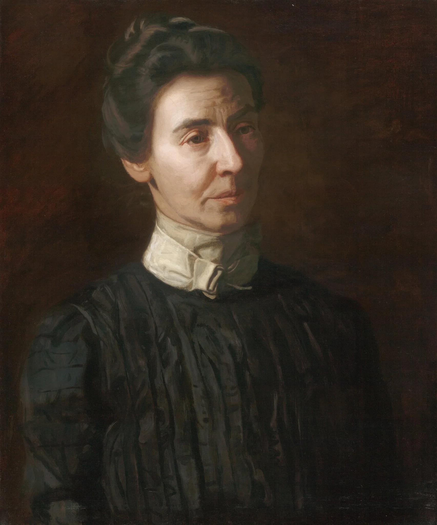 Portrait of Mary Adeline Williams, detail